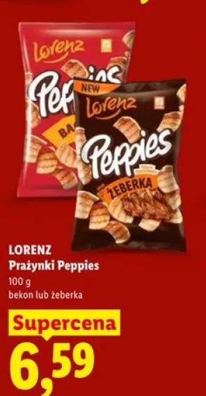Prażynki LORENZ Peppies