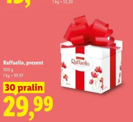 Praliny Raffaello prezent