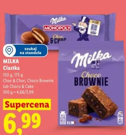 Ciastka Choc & Choc Milka