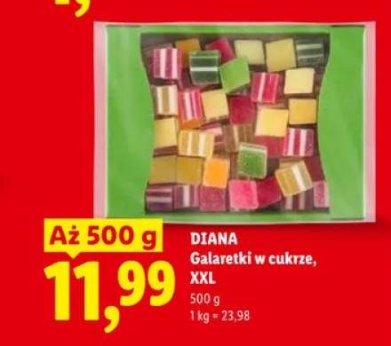 Galaretki w cukrze XXL Diana