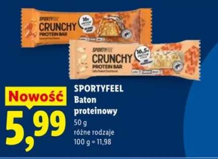 Baton proteinowy Crunchy Salty Peanut Sportyfeel