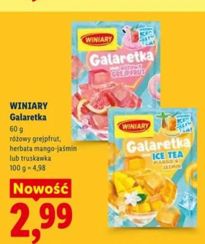 Galaretka Winiary herbata mango-jaśmin