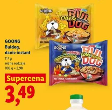 Danie instant Buldog Habanero Lime Flavor Goong