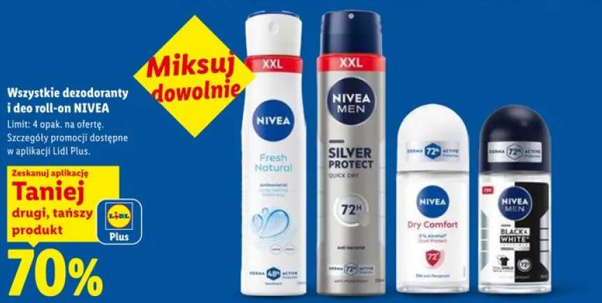 Deo roll-on Nivea Men Black & White