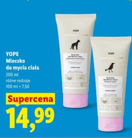 Mleczko do mycia ciała Yope