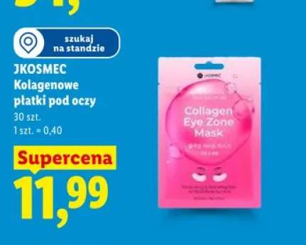 Kolagenowe płatki pod oczy JKOSMEC