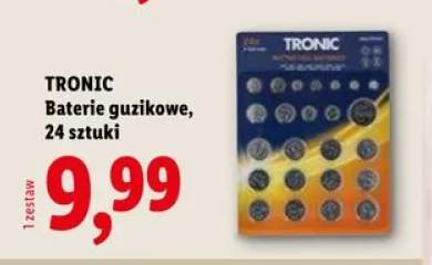 Baterie guzikowe TRONIC 24-pak