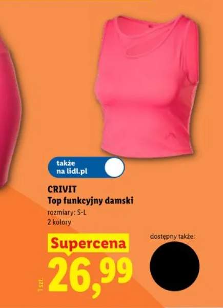 Top funkcyjny damski CRIVIT