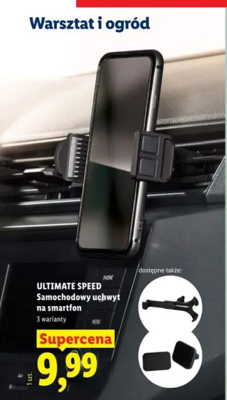Samochodowy uchwyt na smartfon ULTIMATE SPEED