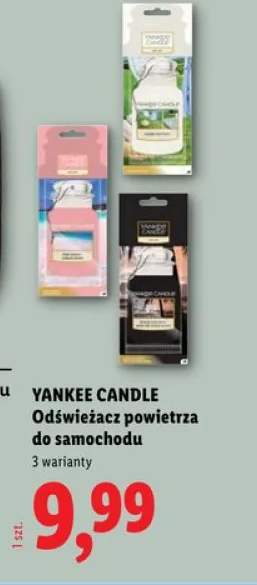 Odświeżacz powietrza do samochodu YANKEE CANDLE