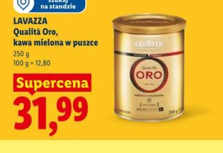 Kawa mielona w puszce LAVAZZA Qualità Oro