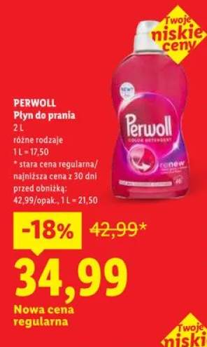 Płyn do prania PERWOLL Renew Color