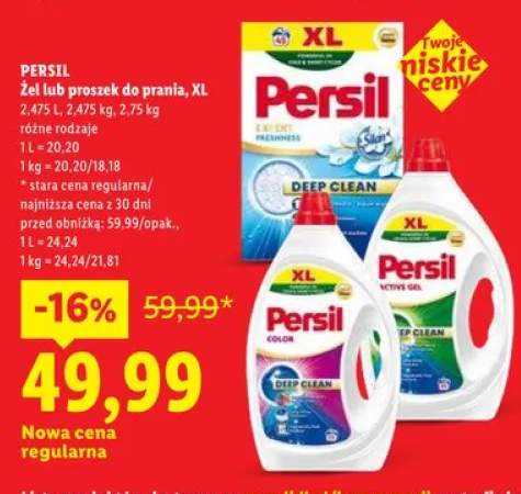 Żel do prania PERSIL XL Color