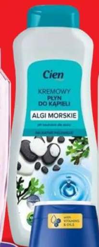 Kremowy płyn do kąpieli Cien Algi Morskie