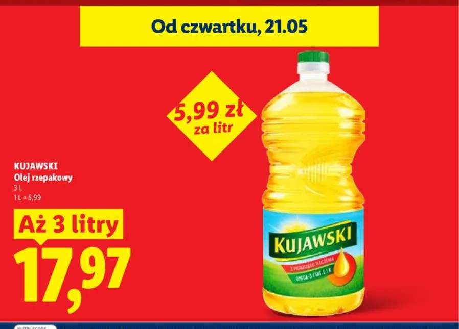 Olej rzepakowy KUJAWSKI