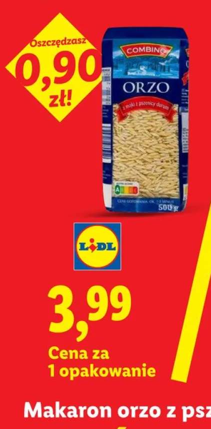 Makaron orzo z pszenicy durum Combino