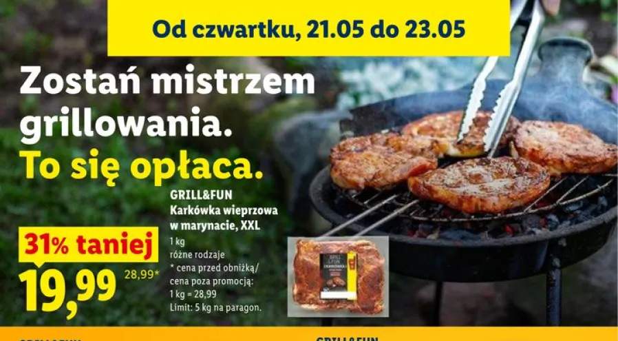 Karkówka wieprzowa w marynacie XXL