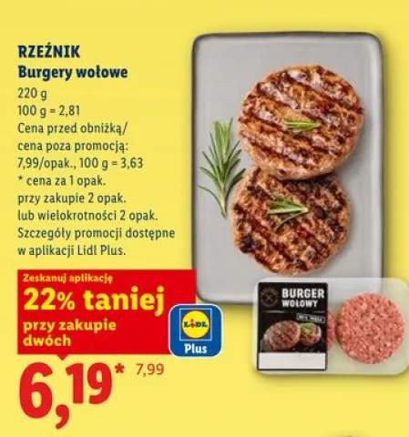 Burgery wołowe RZEŹNIK