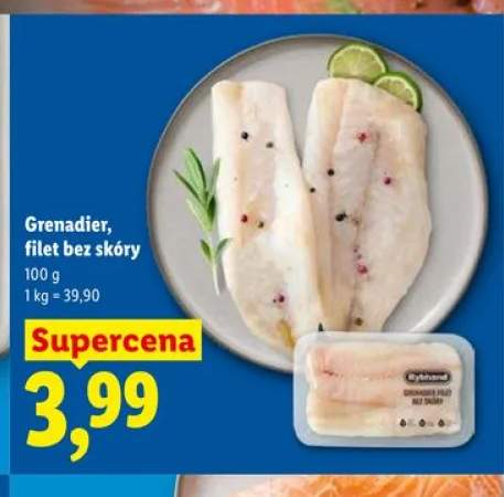 Grenadier filet bez skóry