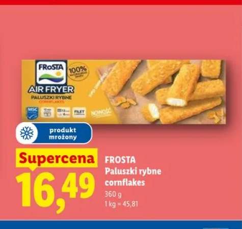 Paluszki rybne cornflakes FROSTA
