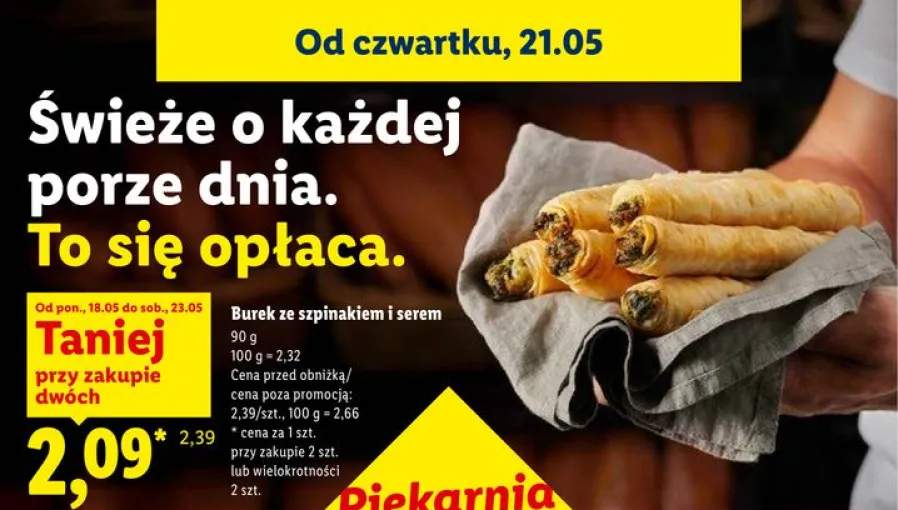 Burek ze szpinakiem i serem