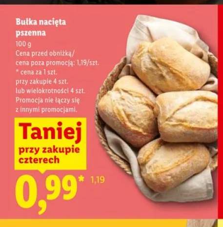 Bułka nacięta pszenna
