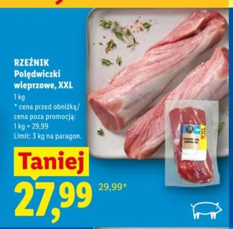 Polędwiczki wieprzowe XXL Rzeźnik
