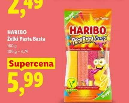 Żelki Pasta Basta HARIBO