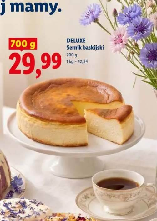 Sernik baskijski DELUXE