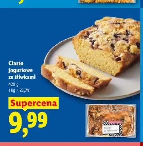 Ciasto jogurtowe ze śliwkami