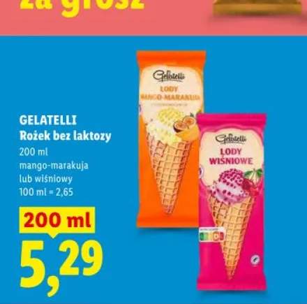 Rożek bez laktozy GELATELLI
