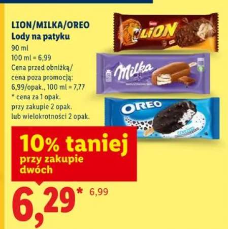 Lody na patyku