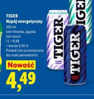 Napój energetyczny Tiger classic