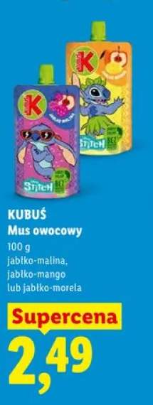 Mus owocowy Kubuś jabłko-mango