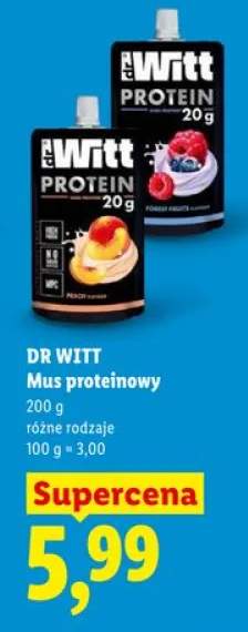 Mus proteinowy Dr Witt