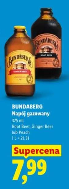 Napój gazowany Bundaberg Ginger Beer