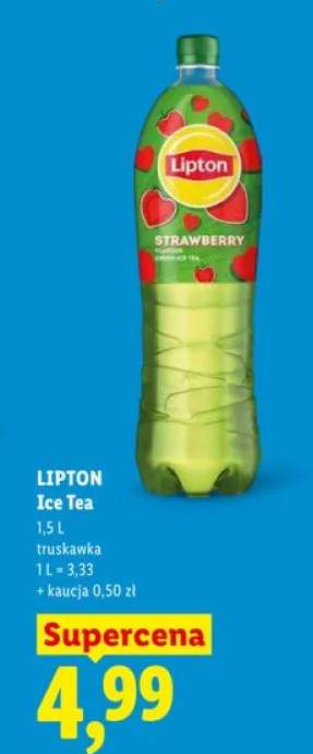 Ice Tea Lipton truskawka