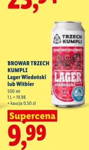 Piwo Trzech Kumpli Witbier