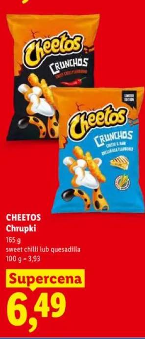 Chrupki Cheetos quesadilla