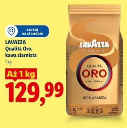 Kawa ziarnista LAVAZZA Qualità Oro