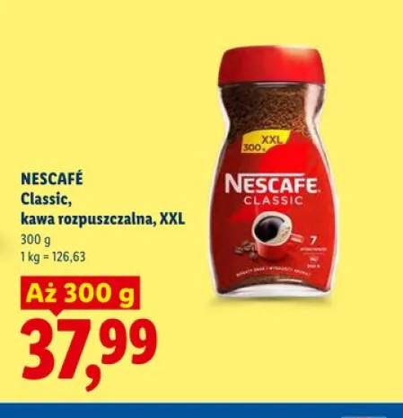 Kawa rozpuszczalna NESCAFÉ Classic XXL