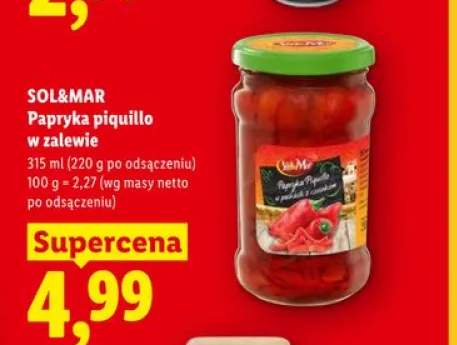 Papryka piquillo w zalewie SOL&MAR