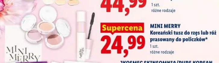 Koreański tusz do rzęs MINI MERRY