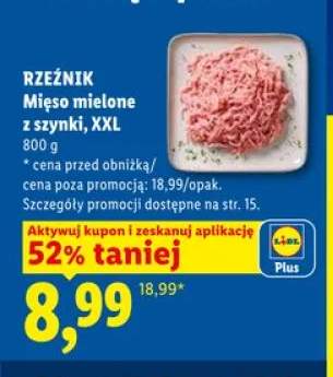 Mięso mielone z szynki XXL Rzeźnik