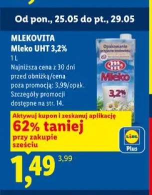 Mleko UHT 3,2% Mlekovita