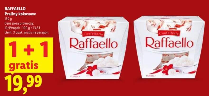 Praliny kokosowe RAFFAELLO