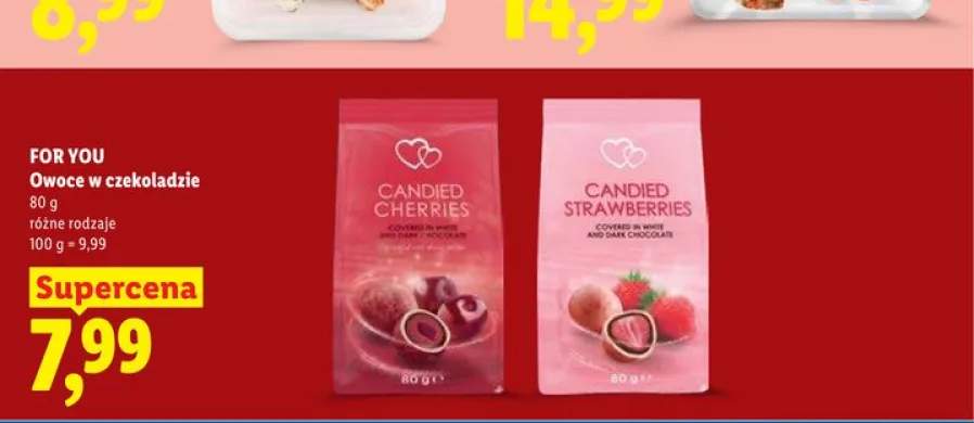 Owoce w czekoladzie For You Candied Strawberries