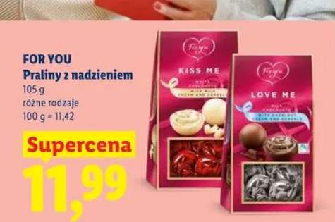 Praliny z nadzieniem For You