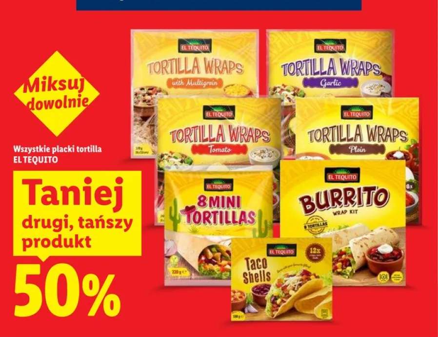 Tortilla Wraps Tomato El Tequito