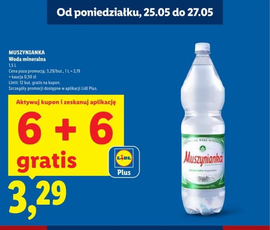Woda mineralna Muszynianka